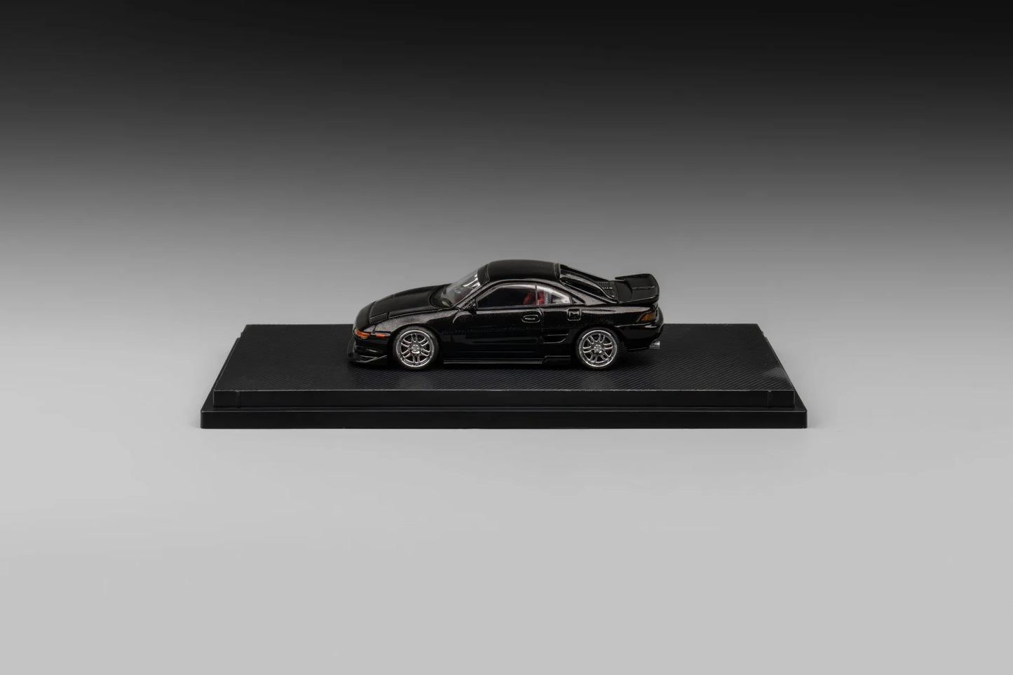 1/64 - Custom MR2 SW20 Hong Kong Limited Edition - Metallic Black  - Micro Turbo - MT6402C1