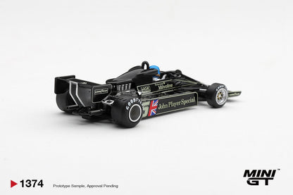 1/64  Lotus 78 #6 Ronnie Peterson 1978 S. African GP Winner - Mini GT - MGT01374