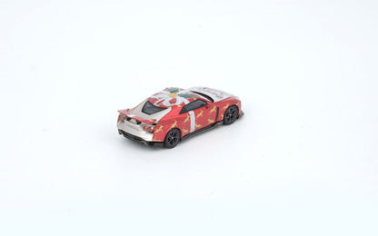 1/64 Nissan GT-R50 *XMAS 2024*, red  - Inno64 - IN64-R50-XMAS24