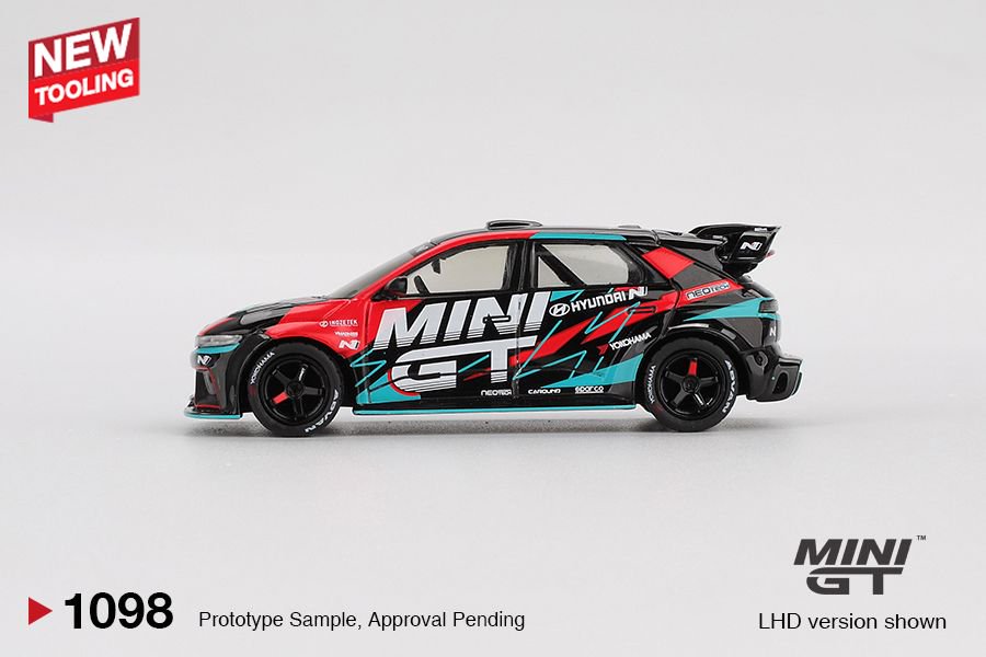 1/64 HYUNDAI IONIQ 5N MINI GT RS-01T 2025 TOKYO AUTO SALON  - MGT01098