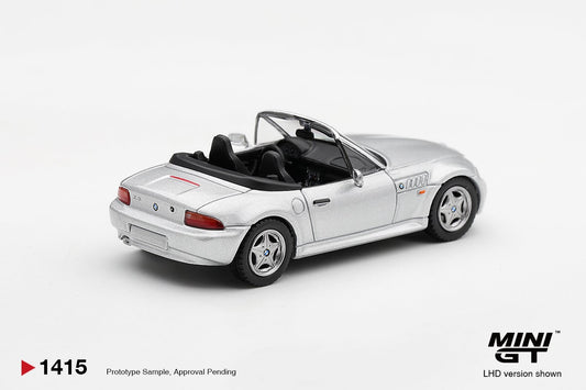 1/64 BMW Z3 TITANIUM SILVER - Mini GT - MGT01415  ***Pre Order***