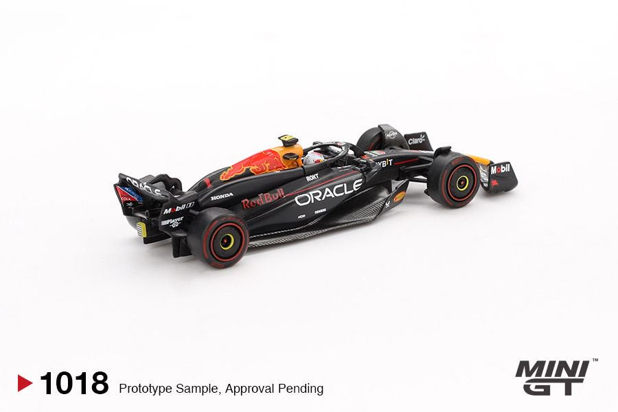 1/64 ORACLE RED BULL RACING RB20 NO.1 MAX VERSTAPPEN 2024 F1 2024 BAHRAIN GP WINNER - MGT01018-BL