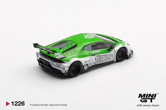 1/64 LB WORKS LAMBORGHINI HURACAN GT STREET CUSTOMS - Mini GT - MGT01226