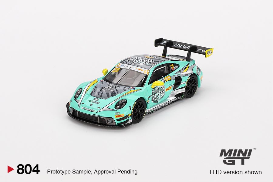 1/64 PORSCHE 911 GT3 R NO.28 HUBAUTO RACING 2023 FIA GT WORLD CUP 70TH MACAU GRAND PRIX (LHD) - MGT00804-L