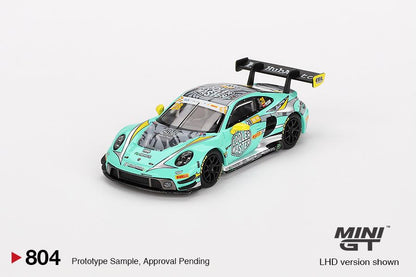 1/64 PORSCHE 911 GT3 R NO.28 HUBAUTO RACING 2023 FIA GT WORLD CUP 70TH MACAU GRAND PRIX (LHD) - MGT00804-L