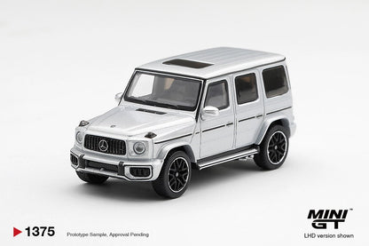 1/64 Mercedes-AMG G 63 Silver Metallic - Mini GT - MGT01375
