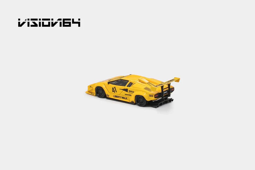 1/64 Lamborghini Countach LB Works - Vision64 - 3 colours deluxe box.