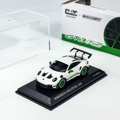 1:64 PORSCHE 911 (992) GT3 RS - 2024 -  WEISSACH PACKAGE x 10 colourways