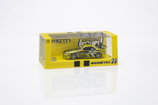 1/64 Nissan Skyline GT-R (R34) MOONEYES(1) With LED - Kyosho - 07134LM1