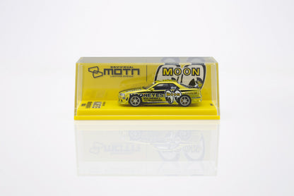 1/64 Nissan Skyline GT-R (R34) MOONEYES(1) With LED - Kyosho - 07134LM1