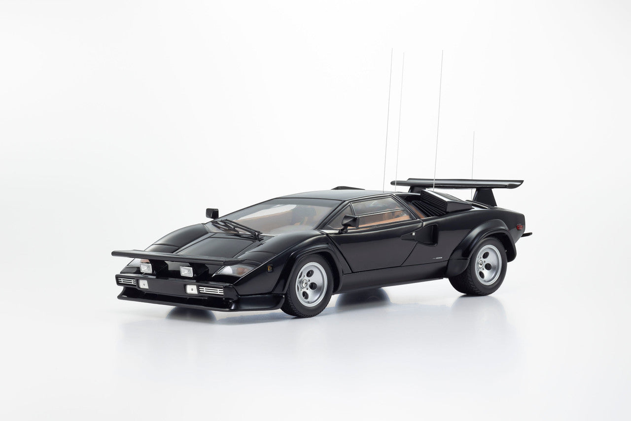 1/18 - Lamborghini Countach LP 400 S "The Cannonball Run" -Black  - Kyosho - K08320BKCR