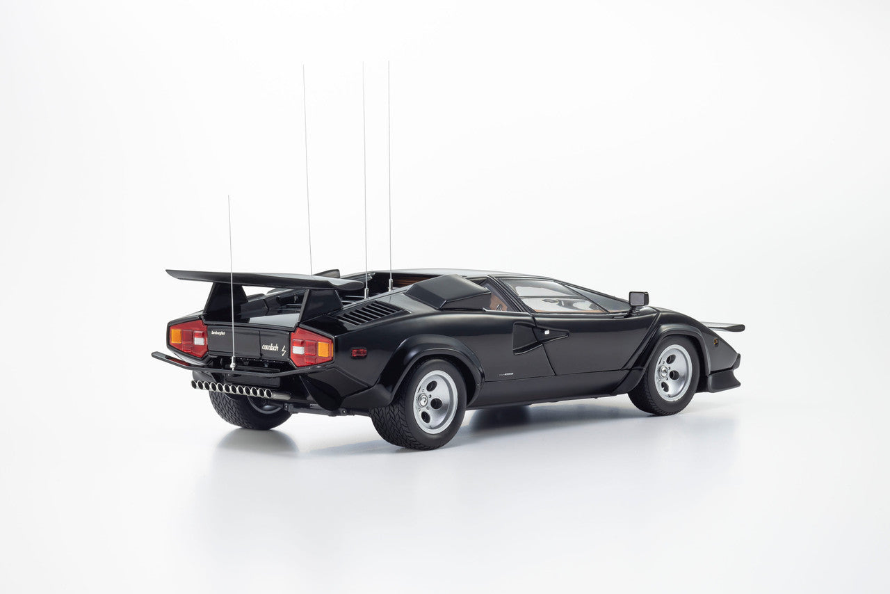 1/18 - Lamborghini Countach LP 400 S "The Cannonball Run" -Black  - Kyosho - K08320BKCR