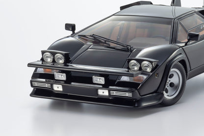 1/18 - Lamborghini Countach LP 400 S "The Cannonball Run" -Black  - Kyosho - K08320BKCR