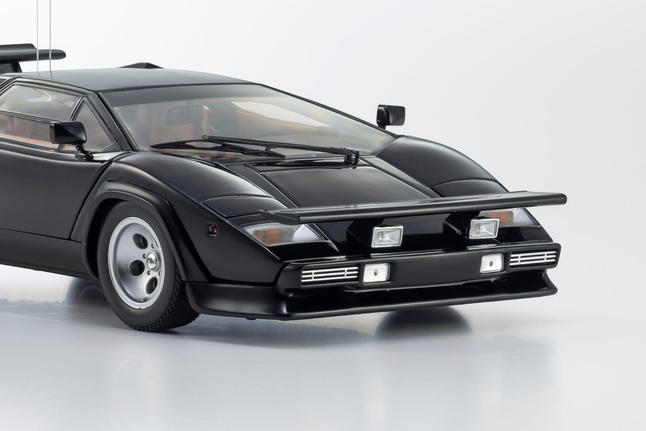1/18 - Lamborghini Countach LP 400 S "The Cannonball Run" -Black  - Kyosho - K08320BKCR