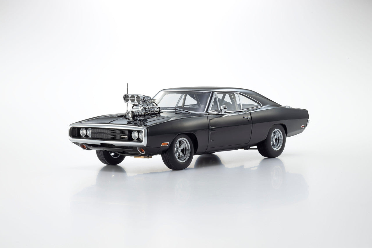 1/18 - Dodge Charger R/T 1970 "Fast & Furious" Black - Kyosho - K08974FF