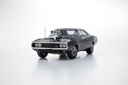 1/18 - Dodge Charger R/T 1970 "Fast & Furious" Black - Kyosho - K08974FF