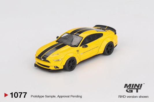 1/64 LB-WORKS FORD MUSTANG TRIPLE YELLOW - MGT01077
