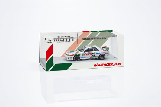 1/64 Castrol Skyline GT-R(R32) Gr.A 1990 #23  with LED  - Kyosho - 07012LC