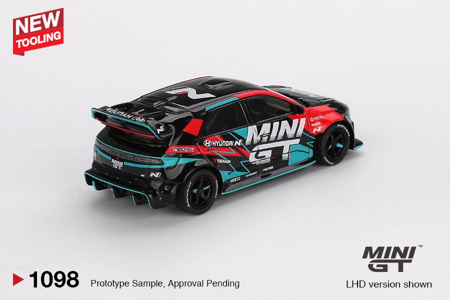 1/64 HYUNDAI IONIQ 5N MINI GT RS-01T 2025 TOKYO AUTO SALON  - MGT01098