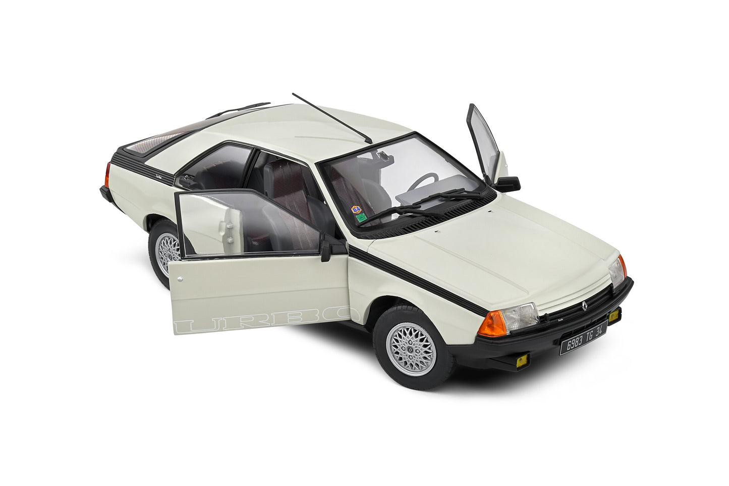 Renault Fuego Turbo White 1985 - 1806405