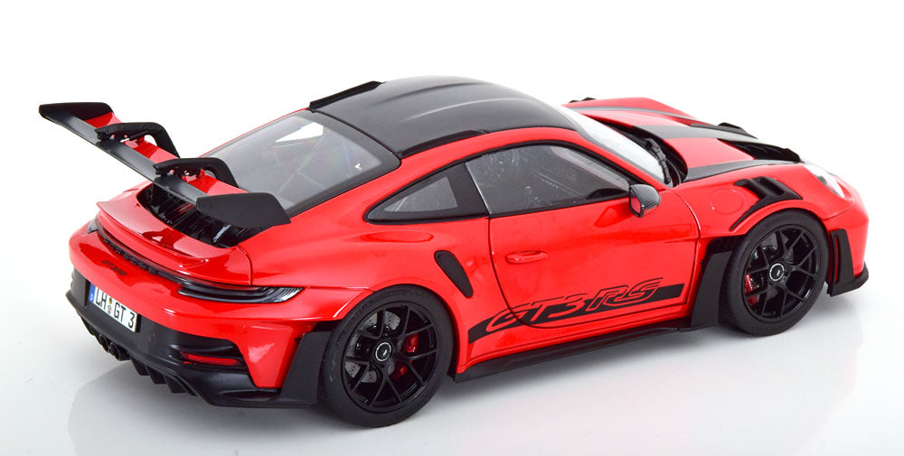 1/18 - PORSCHE  - 911 992 GT3 RS COUPE WEISSACH PACKAGE 2022 - Norev 187365