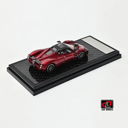 1/64 Pagani Utopia Roadster Red Carbon - LCD Models - LCD64047-CR
