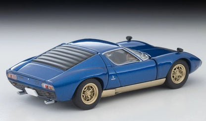1/64 Lamborghini Miura SV, blue metallic - Tomica Limited Vintage - TLV-Miura