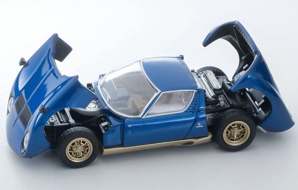 1/64 Lamborghini Miura SV, blue metallic - Tomica Limited Vintage - TLV-Miura