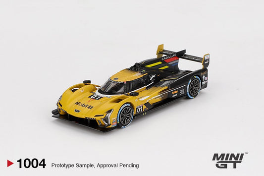 1/64 CADILLAC V-SERIES.R NO.01 CADILLAC RACING 2024 IMSA SEBRING 12 HRS BLISTER PACKAGING - MGT01004-BL