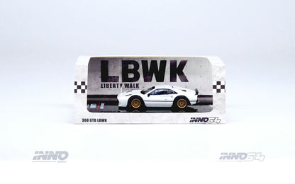 1/64 LBWK 308 GTB White - inno64 - IN64-LBWK308-WHI