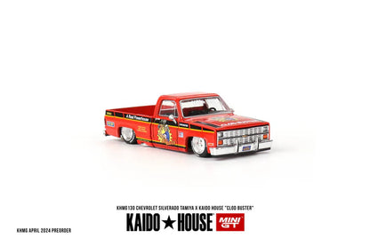 MGTKHMG130 - 1/64 Mini GT Chevrolet Silverado TAMIYA x KAIDO HOUSE "CLOD BUSTER"