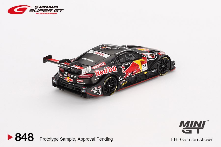 1/64 Honda NSX-GT "Type S" GT500 #16 "Red Bull MOTUL MUGEN NSX-GT" TEAM Red Bull MUGEN 2022 SUPER GT SERIES - MGT00848-BL