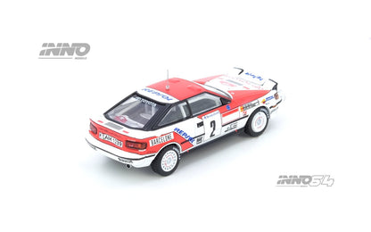 1/64 TOYOTA CELICA GT-FOUR (ST165) Winner Rally Monte Carlo 1991 C. Sainz / L. Moya - Inno64 - IN64-ST165R-91MCW