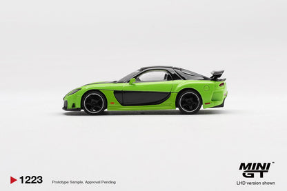 1/64  MAZDA RX-7 VEILSIDE FORTUNE 7 GREEN - Mini GT - MGT01223