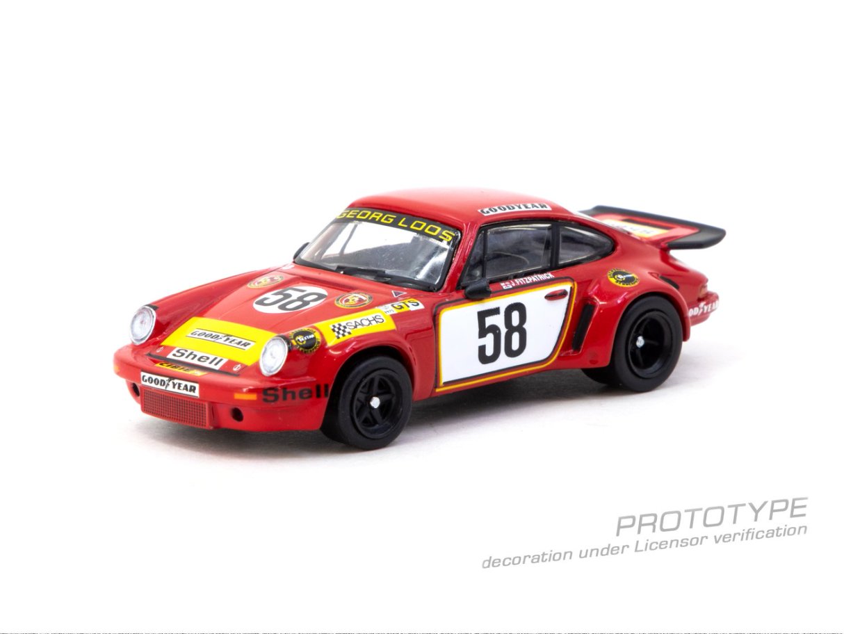 1/64 - Porsche 911 Carrera RSR 3.0 24h Le Mans 1975 #58  - TARMAC/SCHUCO - T64S-024-75LM58