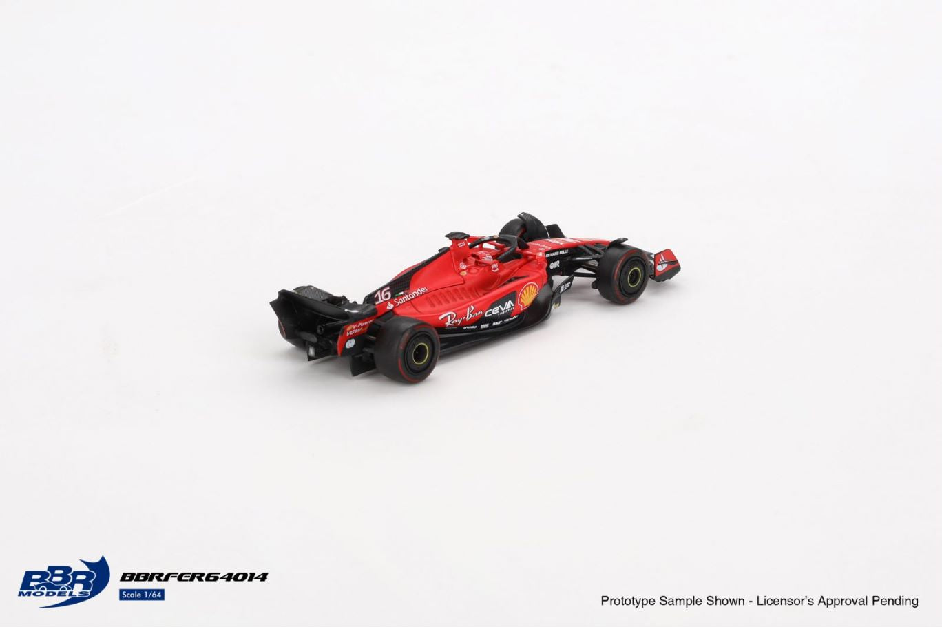 1/64 Ferrari SF23 #16 C. Leclerc 2023 Bahrain GP - BBRFER64014