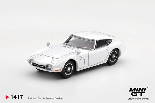 1/64 TOYOTA 2000GT PEGASUS WHITE  - Mini GT - MGT01417  ***Pre Order***