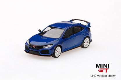 MGT00017 - 1/64 - Honda Civic Type R (FK8) Aegean Blue Modulo Edition