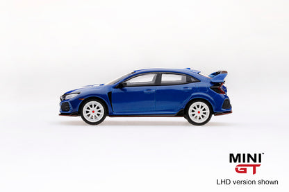 MGT00017 - 1/64 - Honda Civic Type R (FK8) Aegean Blue Modulo Edition