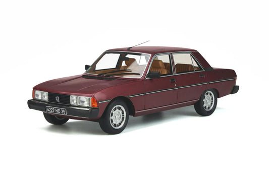 1/18  1983 PEUGEOT 604 GTI, RED - Otto Models  -  OT1384