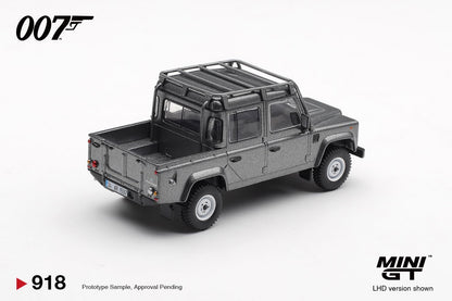 1/64 LAND ROVER DEFENDER 110 CREW CAB SKYFALL (LHD) ENGLISH BLISTER PACKAGING - MiniGT - MGT00918-007E