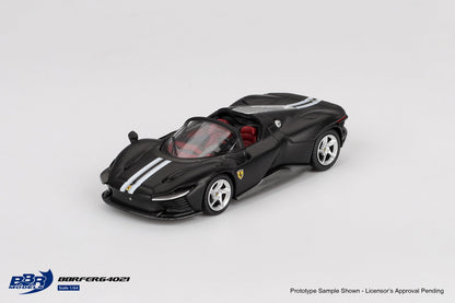 1:64 Ferrari Daytona SP3 Matt Black - BBR Models - BBRFER64021