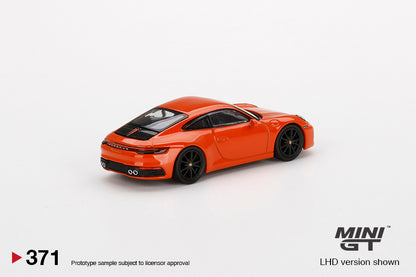 MGT00371 - 1/64 - Porsche 911 (992) Carrera 4S Lava Orange