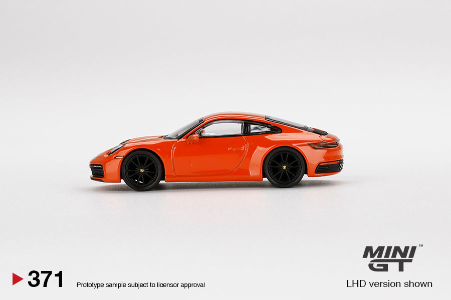 MGT00371 - 1/64 - Porsche 911 (992) Carrera 4S Lava Orange