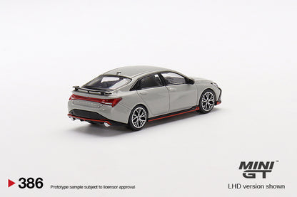 MGT00386L- 1/64 - Hyundai Elantra N Cyber Grey Metallic