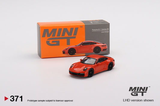 MGT00371 - 1/64 - Porsche 911 (992) Carrera 4S Lava Orange