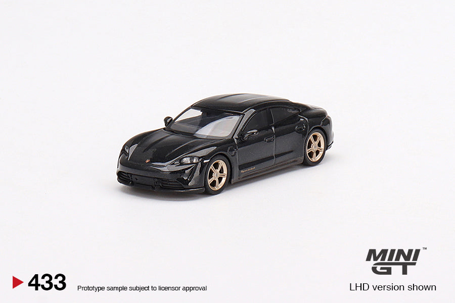 MGT00433L- 1/64 - Porsche Taycan Turbo S Volcano Grey Metallic