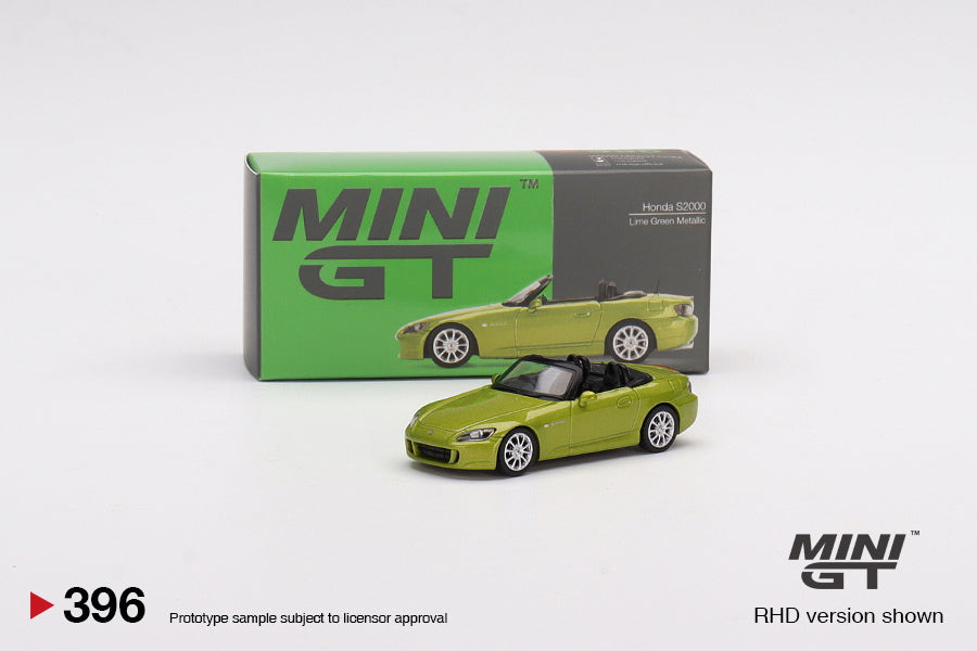 MGT00396L - 1/64 - Honda S2000 (AP2) Lime Green Metallic