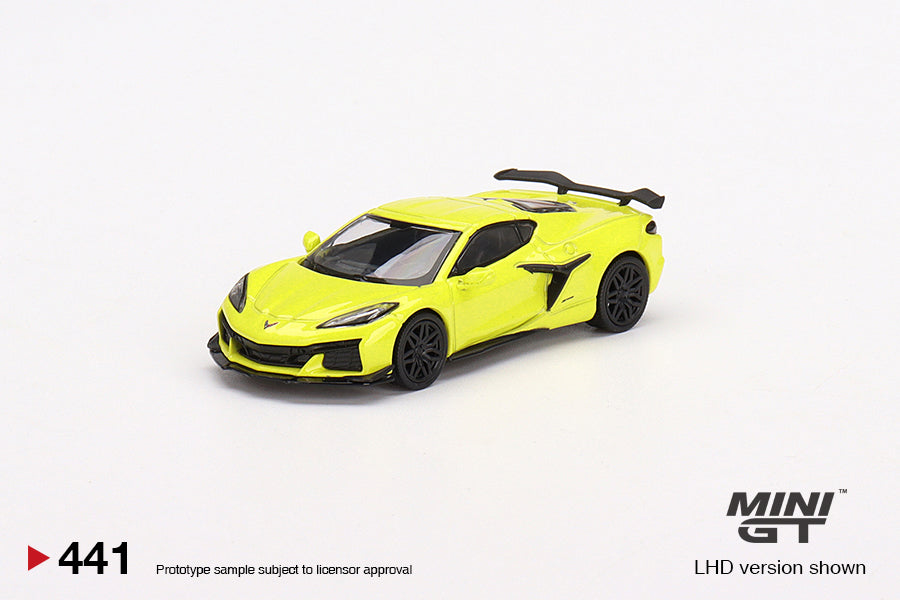 MGT00441L- 1/64 - Chevrolet Corvette Z06 2023 Accelerate Yellow