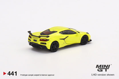 MGT00441L- 1/64 - Chevrolet Corvette Z06 2023 Accelerate Yellow